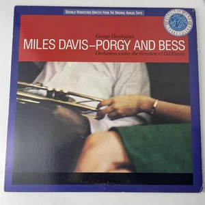 Miles Davis LP Porgy and Bess Gil Evans M-/M- Very Good W/ Columbia Jazz Poster - Picture 1 of 9