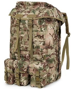 Mochila Mochila Militar Kombat UK Airborne Bergen 100 Litros BTP Camuflada Ejército - Imagen 1 de 3
