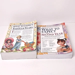 Heidi Murkoff Life Stages Toddler to Two Years Book Lot Parent Guide - Picture 1 of 13