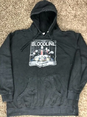 Sudadera con capucha negra para hombre 3XL WWE auténtica 2021 Roman Reigns The Bloodline We The Ones Foto 1 de 4