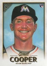 2018 Topps Gallery #21 Garrett Cooper NM-MT RC Rookie Marlins  ID:205123