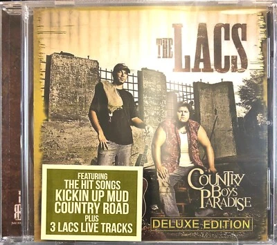 THE LACS - Country Boy's Paradise DELUXE (Factory Sealed CD, 2016) Average Joes - Image 1 of 3