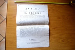 Altes Poster Messe San Pietro Terra Copping 1844 Die Prior Großhandel - Picture 1 of 1
