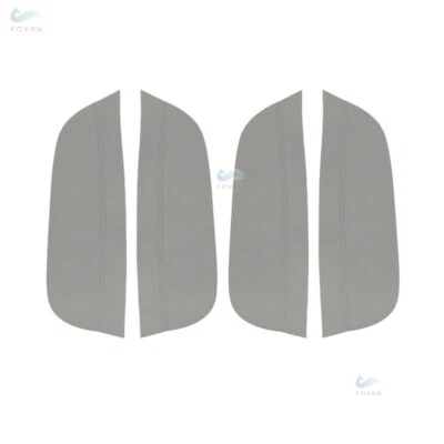 4xGray Leather Door Panel Armrest synthetic Cover For Hyundai Sonata 2005-2008 - Imagem 1 de 4