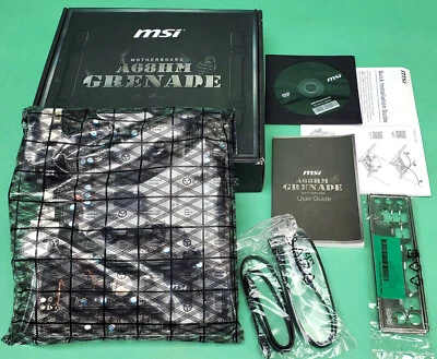 MSI A68HM AMD Socket FM2+ DDR3 SDRAM Desktop Motherboard - Image 1 of 4