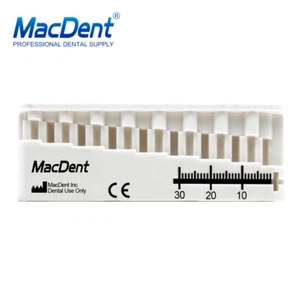 MacDent Dental Endo Measuring Block Endodontic File Holder Ruler Autoclavable - Picture 1 of 5