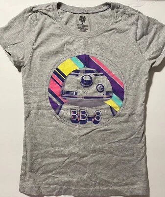 Camiseta Star Wars Rainbow BB8 Juvenil Talla M Foto 1 de 3