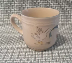 Vintage International China MARMALADE Geese Blue Ribbon Strawberry Tea Cup - Picture 1 of 9