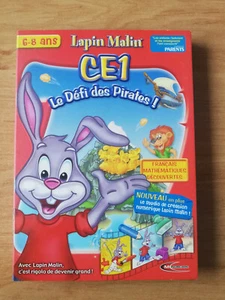 PC CD MAC - LAPIN MALIN CE1 - LE DEFI DES PIRATES - 6-8 ANS - Photo 1/3