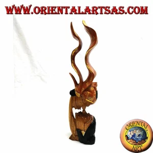 Escultura Beso Entre Dos Amantes Oriental Con Velo De Perfil (Pintado) - Bild 1 von 10