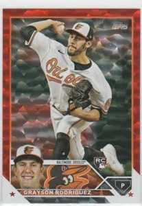 Actualización Topps 2023 lámina naranja 094/299 Grayson Rodriguez #US50 RC combinación de colores - Imagen 1 de 1