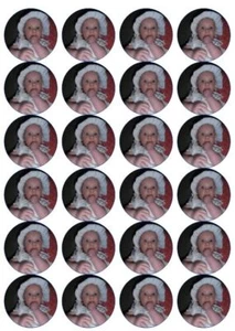 48 Personalised Cupcake Fairy Cup Cake Decoration Wafer Toppers Pre Cut - Picture 1 of 2