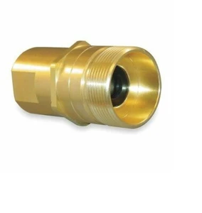 EATON AEROQUIP 5100-S2-20B Nipple,1-1/4-11-1/2,1-1/4 In. Body,Brass - Picture 1 of 1