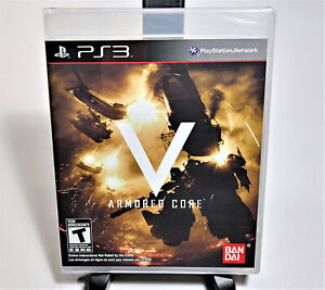 Armored Core V - Sony PlayStation 3, Mech Combat NEW SEALED MINT *Free Shipping