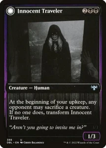 MTG Magic the Gathering Innocent Traveler (388/633) Innistrad Double Feature LP - Picture 1 of 1