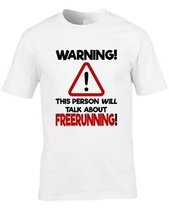Camiseta Freerunning Para Hombre Parkour Urbano Freestyle Acrobacias Freerunner Genial Idea de Regalo - Imagen 1 de 2