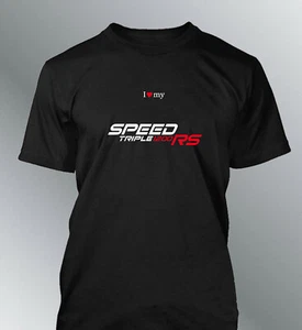 Tee shirt personnalise Speed Triple 1200 RS S M L XL XXL homme moto - Imagen 1 de 4