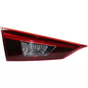 FIT MAZDA 3 SEDAN 2016-2018 LEFT LED INNER TAILLIGHT TRUNK LID LAMP TAIL LIGHT - Picture 1 of 2