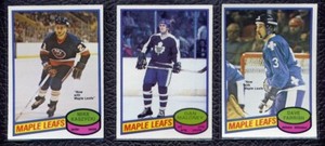 1980/81 OPC #371 Mike Kaszycki Maple Leafs