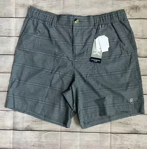 Little Donkey Andy Mens Size XXL Stretch Drytech UPF 50+ Shorts Gray - Picture 1 of 7