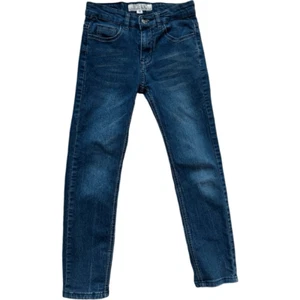 Youth Boys Blue Rag Dark Rinse Straight Leg Jeans  - Sz 10 - Picture 1 of 3
