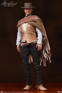 VORVERKAUF GUTSCHEIN €389,00 Sideshow MANN OHNE NAMEN Clint Eastwood 1/6 Puppe FIGUR - Bild 1 von 13