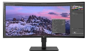 LG 35BN77CN-B Curved 35“ UltraWide Monitor QHD, HDR10, 60 Hz VA (MB1235-MB1236) - Bild 1 von 1