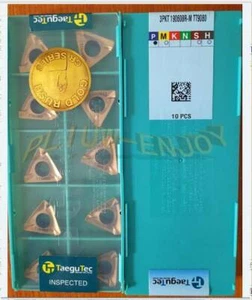 10 PIEZAS INSERTOS DE CARBURO TAEGUTEC 3PKT190608R- M TT9080 - Imagen 1 de 1