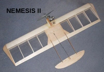 Model Airplane Plans (UC): NEMESIS II 39" Combat for .36 Engine by Howard Rush - Image 1 of 4
