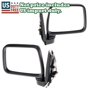 Door Mirror Pair For 88-02 Isuzu Faster Vauxhall Brava TF TFR Pickup Opel Campo - Picture 1 of 6