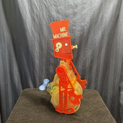 Robot de juguete MR. MACHINE IDEAL TOY CO. Circa 1961 1977 Walks & Whistles S9 Foto 1 de 4