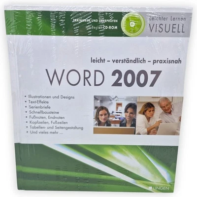 WORD 2007 leicht verständlich praxisnah Buch Begleit CD ROM Training und Lernen - Bild 1 von 4