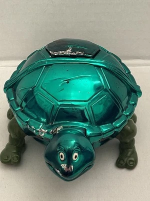 Juego Mini Guarida Leo Metálica Verde Mutante Vintage TMNT 1994 Foto 1 de 4