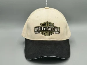 Daytona Harley Davidson Daytona Beach Florida Mütze Cap beige, schwarz verstellbar - Bild 1 von 7