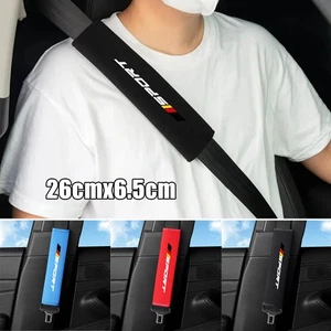 2 piezas Funda de cinturón de seguridad para automóvil Correa para el hombro Almohadilla Protector de cojín Accesorios de ajuste - Imagen 1 de 14