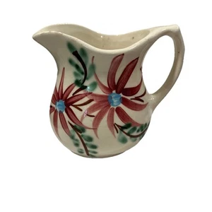 1920's Robinson Ransbottom R R P Company Floral Pottery Pitcher Roseville Ohio - Picture 1 of 5