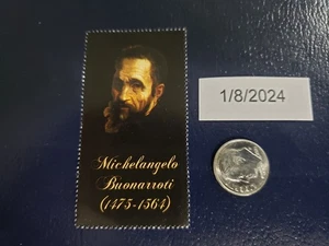 Michelangelo italienischer Bildhauer und Maler 2011 Republique Centrafricaine Briefmarke - Bild 1 von 1