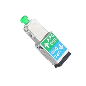 Fiber Optic 0dB SC/APC to SC/UPC Male To Female Converter Fiber Optic Adapter a - Picture 1 of 14