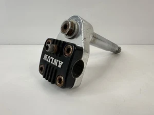Rare Vintage 1980’s Anlun BMX Freestyle Quill Stem Black Japan - Picture 1 of 7