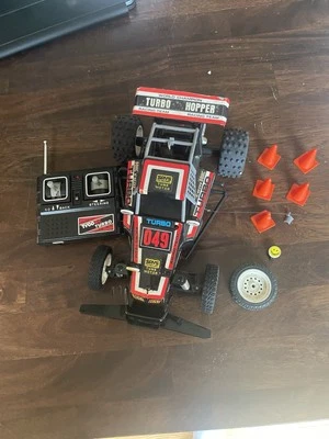 Tyco Turbo Hopper Black 049 RC Tested & Working  - Image 1 of 4