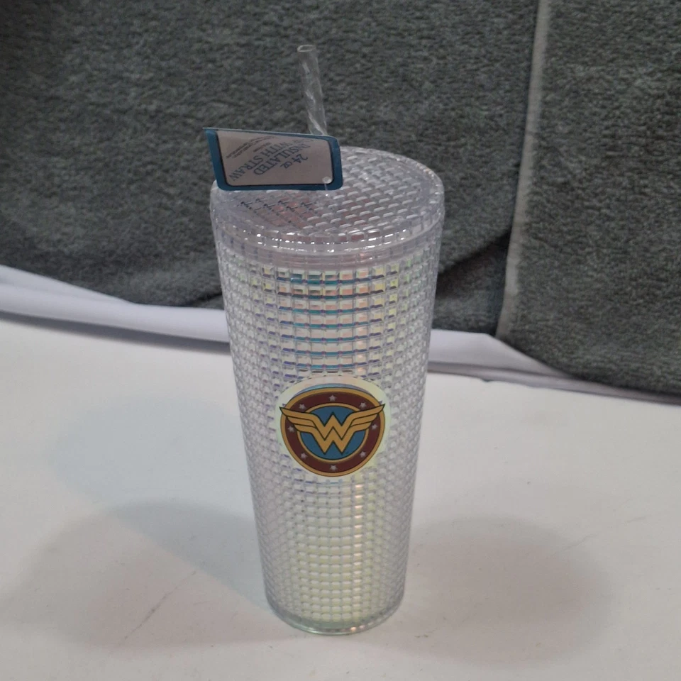 Vaso transparente Marvel 24oz Marvel Wonder Woman Foto 1 de 4
