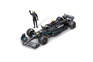BBURAGO Mercedes AMG Petronas W14 Lewis Hamilton #44 2023 Modellino Realistico - Foto 1 di 24