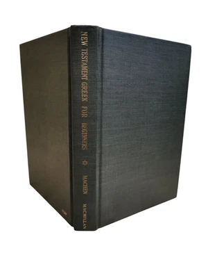 New Testament Greek For Beginners, By J. Gresham Machen - 1998 - Image 1 of 4