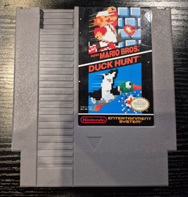 Nintendo - NES - Super Mario Bros/Duck Hunt Cartridge - Authentic - Tested