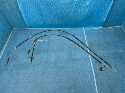 GMC Sierra 1500 Silverado 1500 Rear Parking Brake Cables Set 19k 2014-2019 OEM - Image 1 of 4