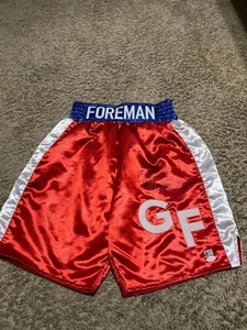 George Foreman Signed Autographed Boxing Trunks JSA Certified - Picture 1 of 1