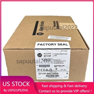 2711P-B6C20D8 Allen Bradley PV Plus 6 600 Color Key Touch Terminal #CGDM - Picture 1 of 9