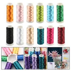 Silk Thread Twisted Silk Thread Strong Versatile For DIY Hand-Made Hairpins - Picture 1 of 28