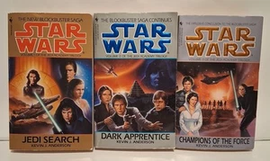 Star Wars THE JEDI ACADEMY TRILOGY by Kevin Anderson Complete Vol 1-3 Paperbacks - Bild 1 von 6
