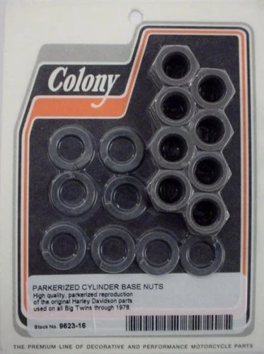 PARKERIZED CYLINDER BASE NUTS HARLEY KNUCKLE PAN SHOVEL - Image 1 of 1